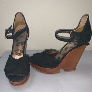Black wedges - tall!